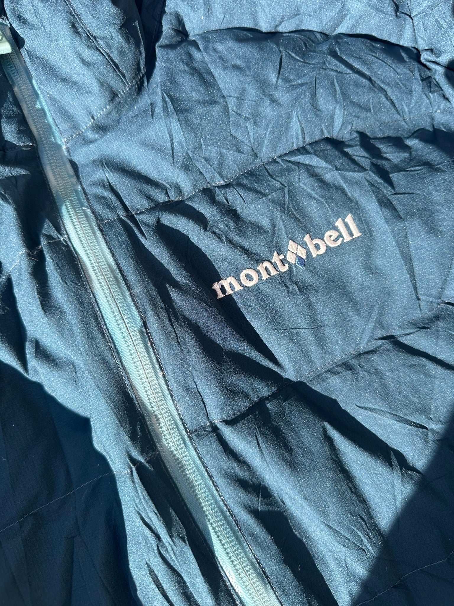 Montbell Gore-Tex Down Puffer Jacket – Dark Teal Blue