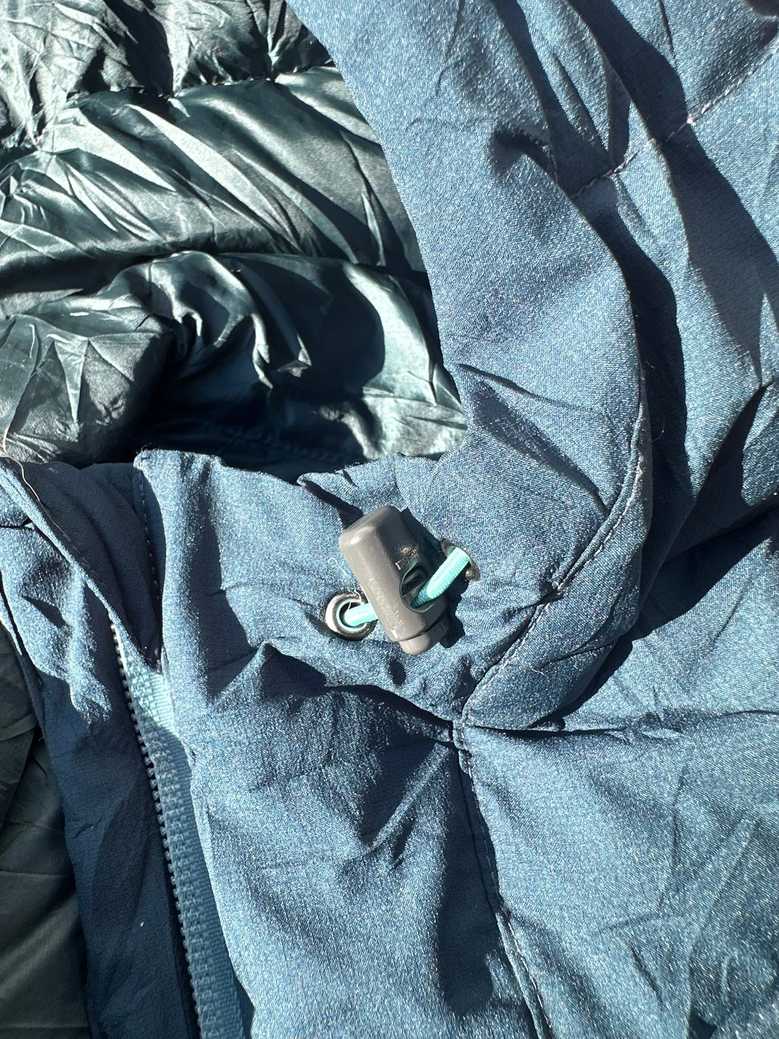 Montbell Gore-Tex Down Puffer Jacket – Dark Teal Blue