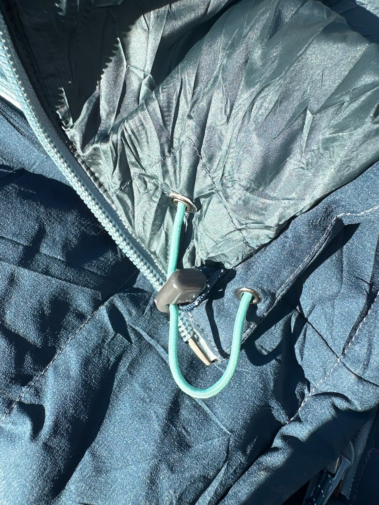 Montbell Gore-Tex Down Puffer Jacket – Dark Teal Blue