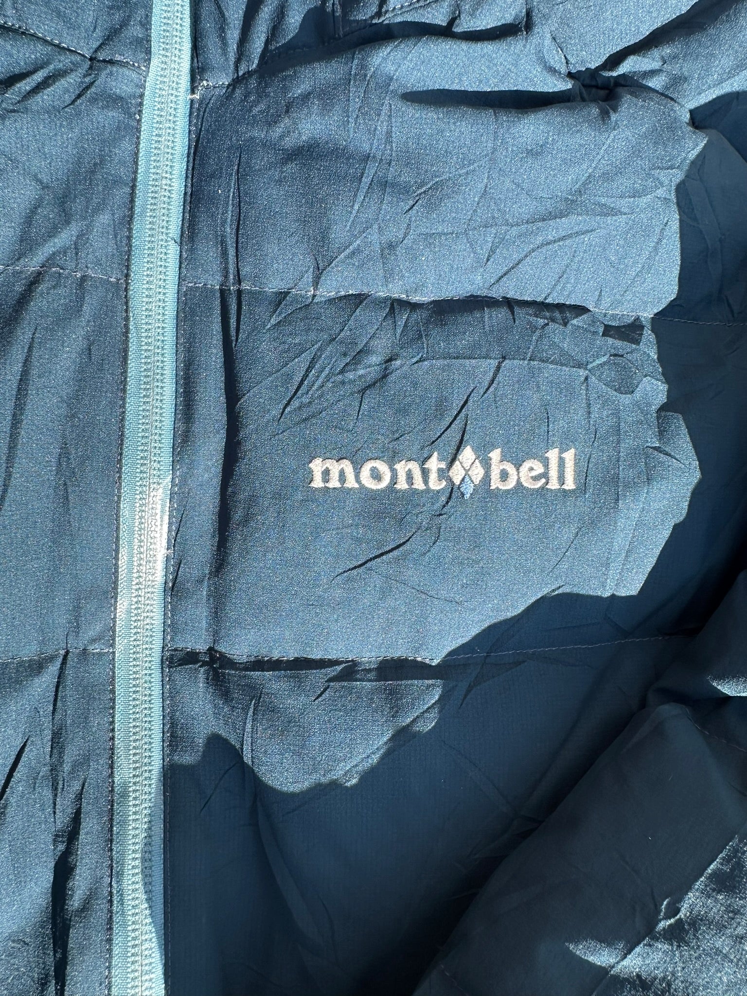 Montbell Gore-Tex Down Puffer Jacket – Dark Teal Blue
