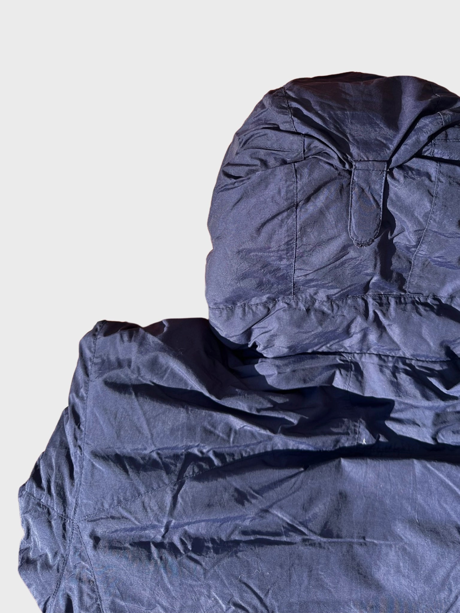 Montbell Down Puffer Jacket – Navy Blue & Coral Red