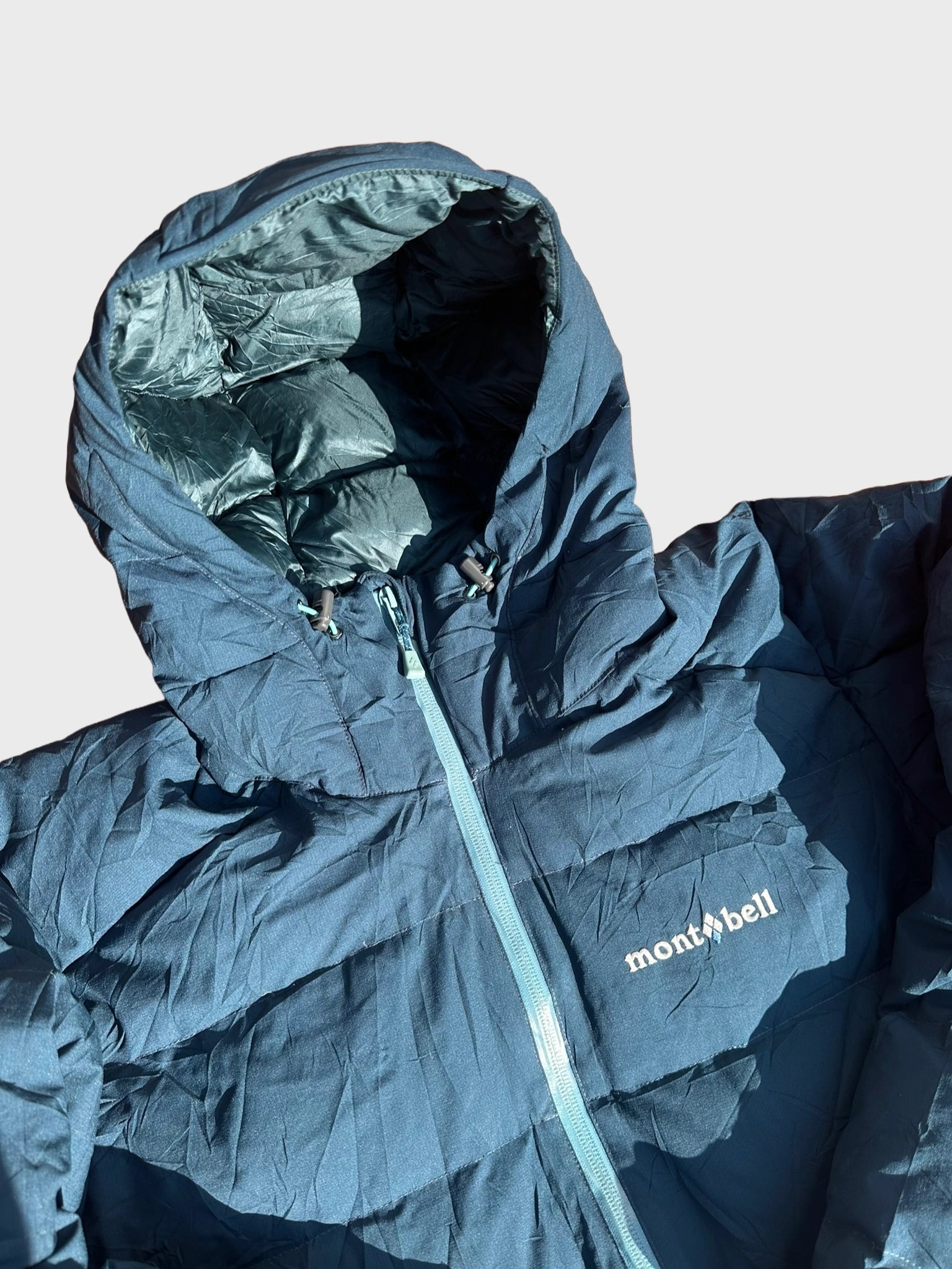 Montbell Gore-Tex Down Puffer Jacket – Dark Teal Blue