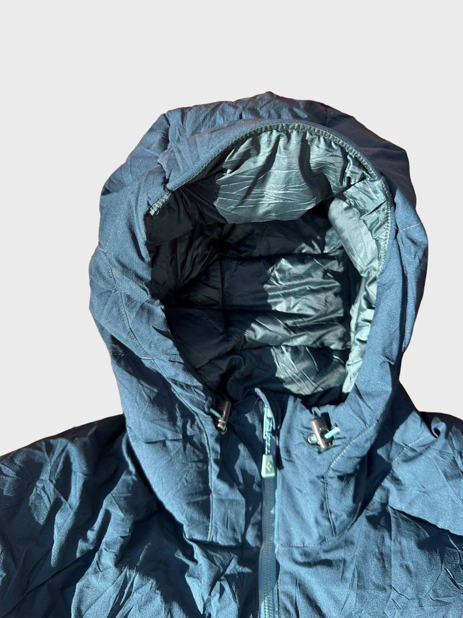 Montbell Gore-Tex Down Puffer Jacket – Dark Teal Blue