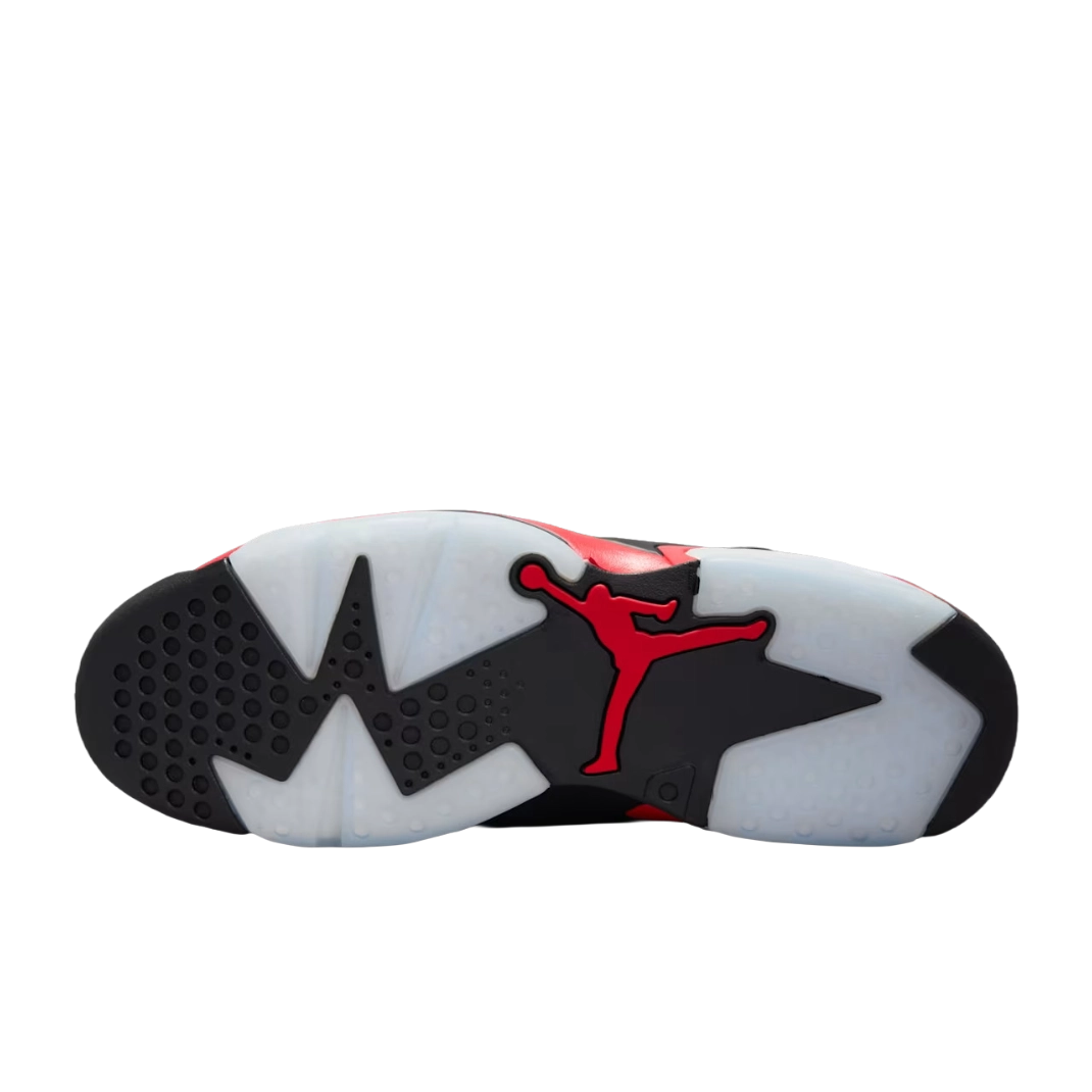 Nike Air Jordan 6 Retro 'Infrared Salesman' - Black and Light Crimson